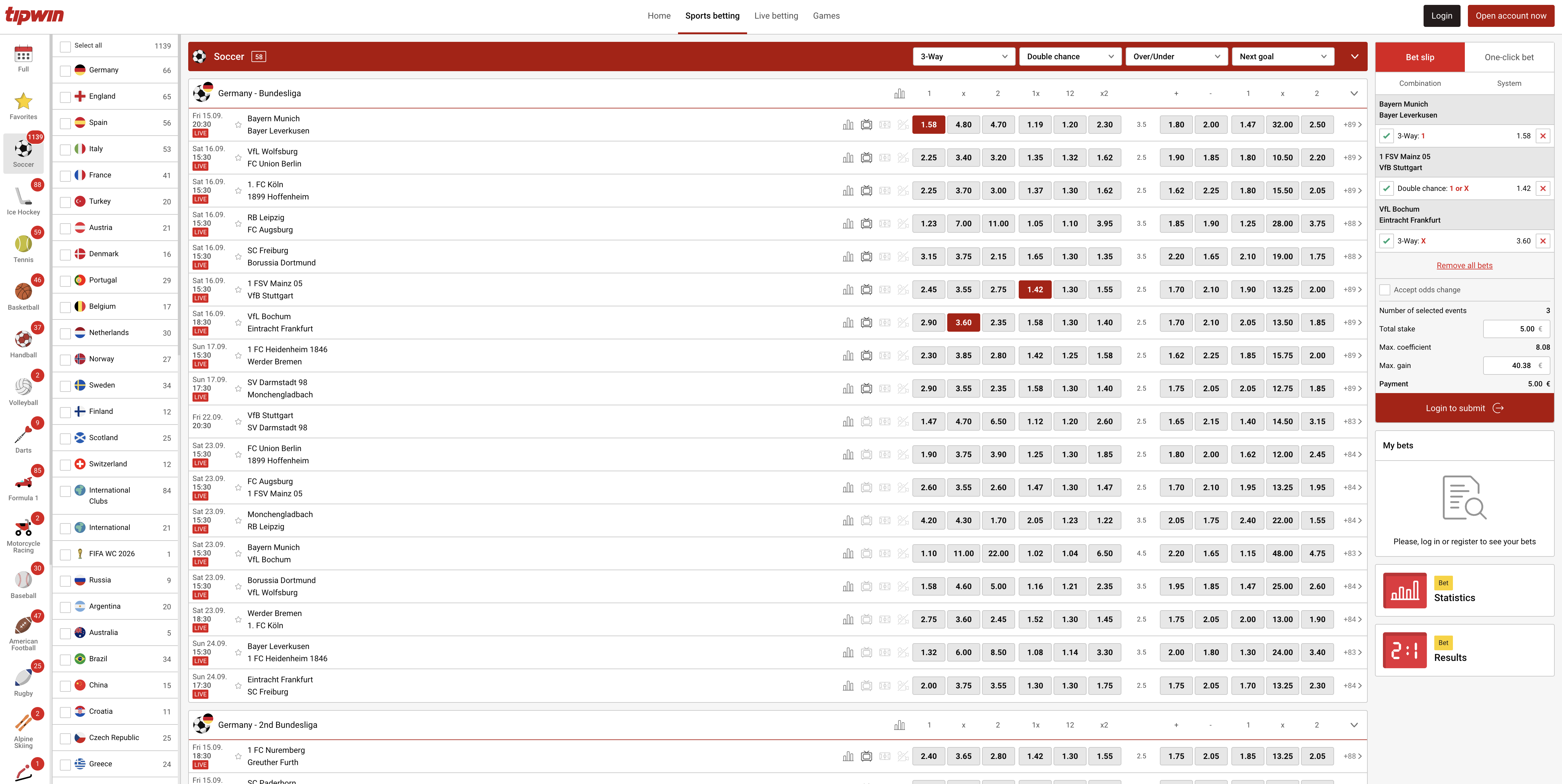 Tipwin Sports Betting