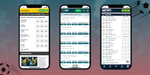 Top3 Swiss Super League Betting Sites