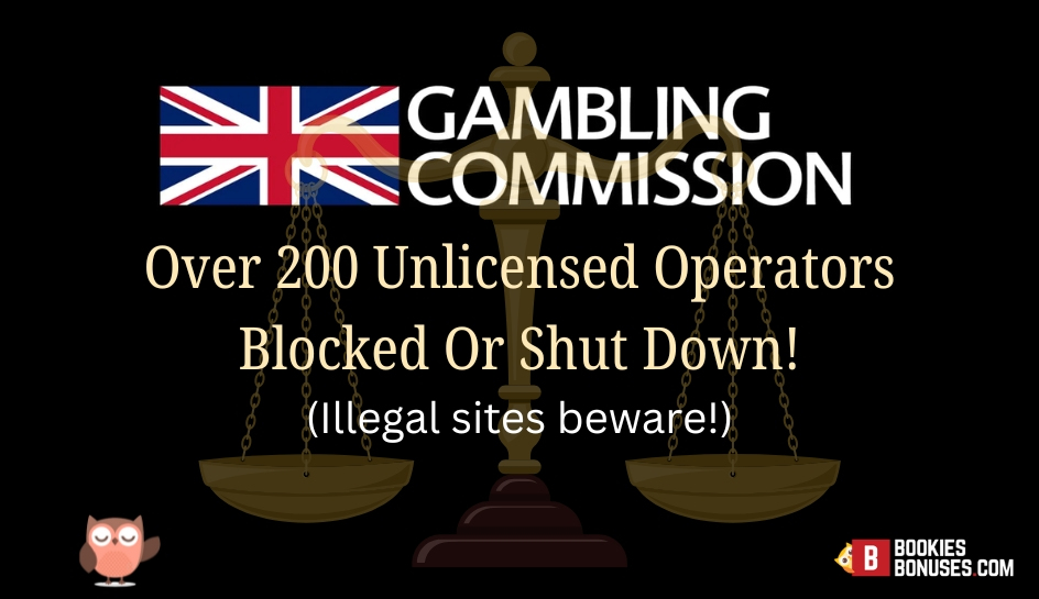 UKGC shutting down illegal operators