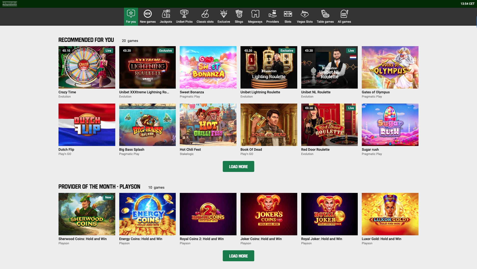 Unibet Netherlands Casino