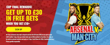 Up To 30 In Free Bets Talk SPORT Bet