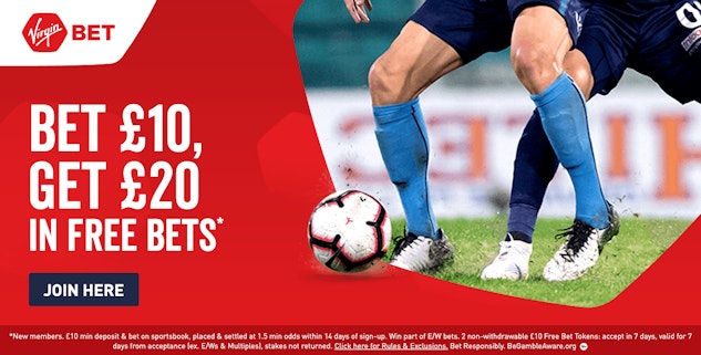 Virgin Bet Sign Up Offer » Bet £10 Get £20 → Sep 2021