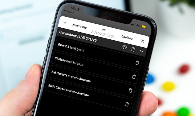 Virgin Bet bet builder football