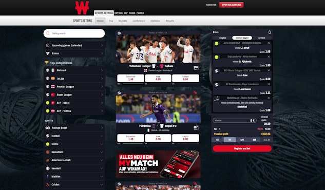 Winamax Sports Betting