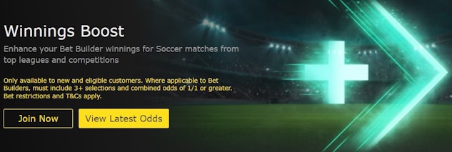 Winnings Boost bet365