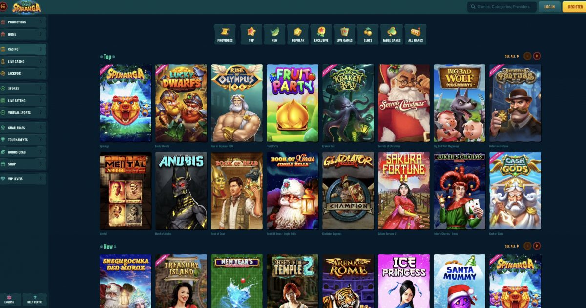 Spinanga Casino Online
