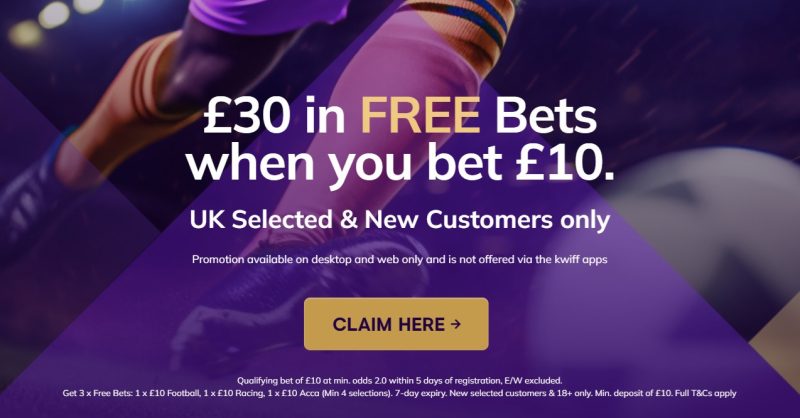 Kwiff Sign Up Offer | £ 40 (Jul 2026)