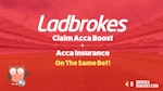Acca boost and insurance ladbrokes