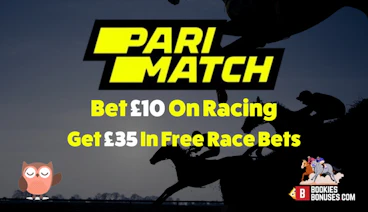 Bet 10 get 35 parimatch racing offer