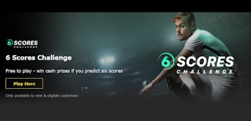 Bet365 6 score challenge