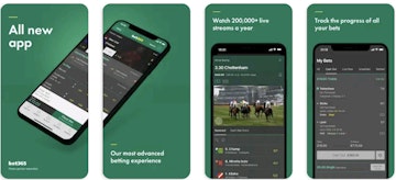 Bet365 mobile app screenshots