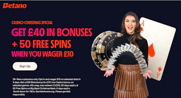 Betano casino bonus