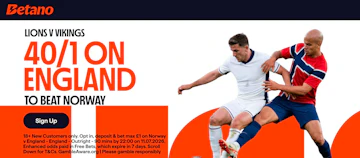 Betano england v norway
