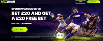 Betcrown 20 20 landing page