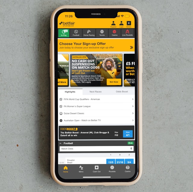 Betfair app uk