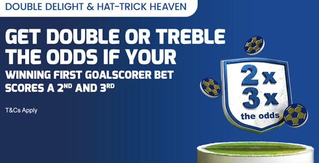 Betfred double delight hattrick heaven