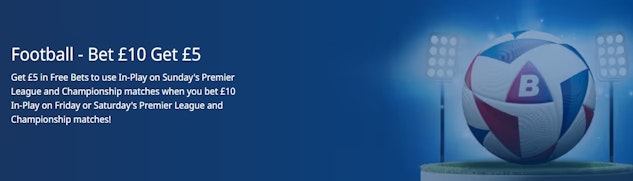 Betfred inplay offer