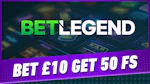 Betlegend casino offer