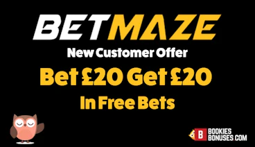 Betmaze bet 20 get 20
