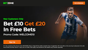 Betzone 10 20 landing page