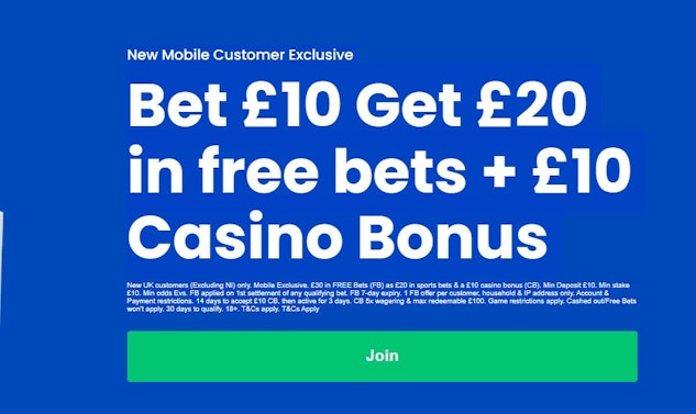 Boyles bet 10 get 20 and 10 casino