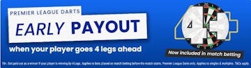 Boylesports early payout darts