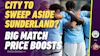 City to sweep aside sunderland