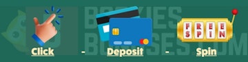 Click deposit spin