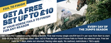 Coral free bet 10 fail finish