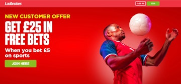 Ladbrokes bet 5 get 25