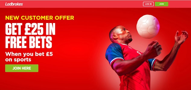 Ladbrokes bet 5 get 25