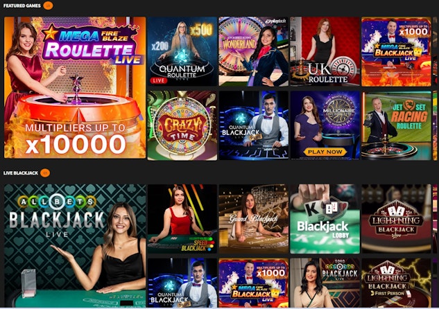 Quinnbet Casino Games