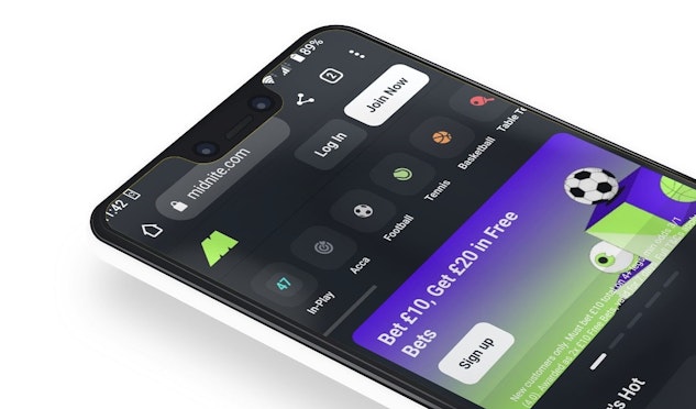 Midnite mobile browser