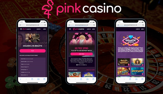 Pink casino mobile images