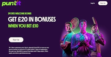 Puntit sportsbook landing page