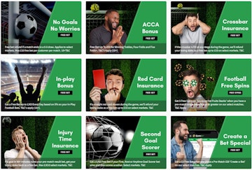 Quinnbet football offers