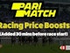 Racing price boosts parimatch