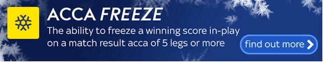 Sky bet acca freeze