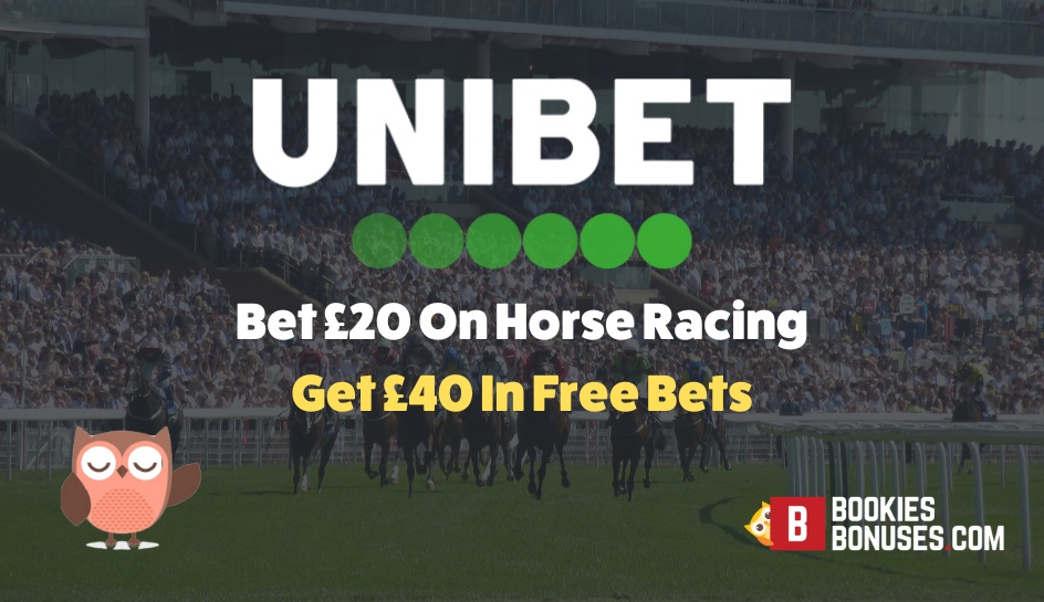 Unibet B20 G40 horse racing bonus