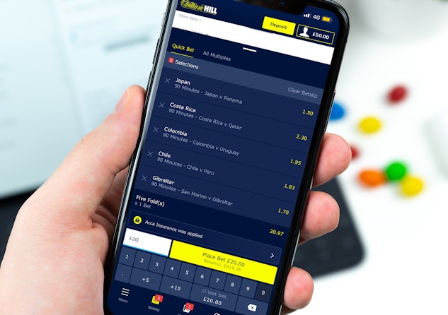 William hill acca insurance football