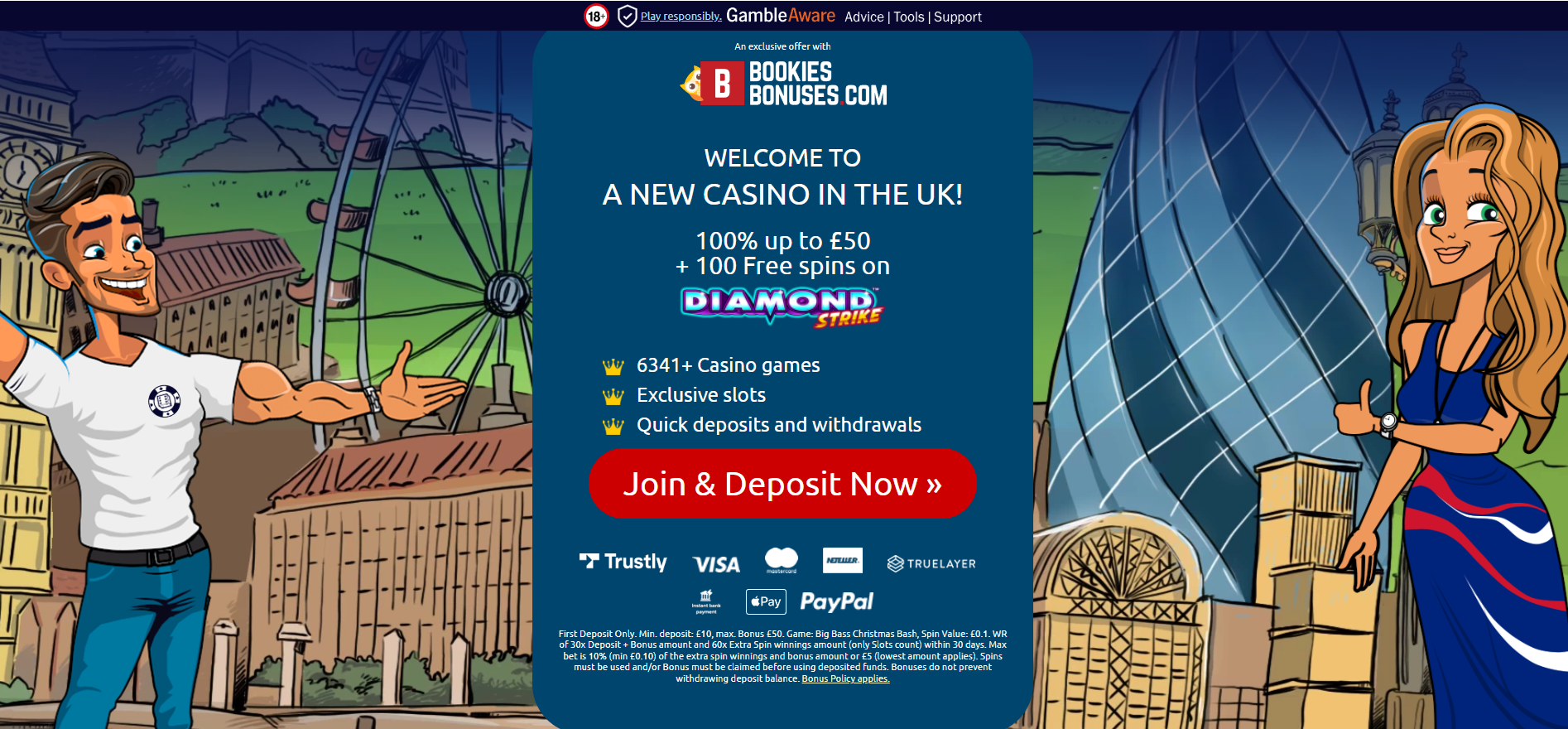 Winlandia landing page bookies